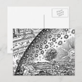 Flammarion Engraving the Sun and the Stars Briefkaart (Voorkant / Achterkant)