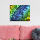 Flammarion Heaven and Earth Engraving Artwork Canvas Afdruk (Insitu (Woonkamer))