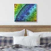 Flammarion Heaven and Earth Engraving Artwork Canvas Afdruk (Insitu (Slaapkamer))