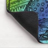 Flammarion Heaven and Earth Engraving Artwork Muismat (Hoek)