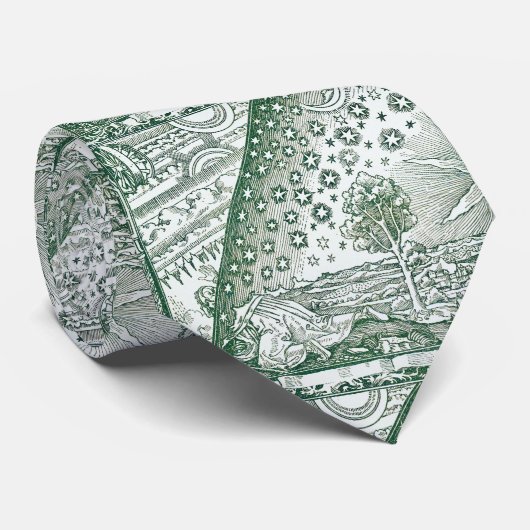  Flammarion Illustratie van het Universum Stropdas (Opgerold)