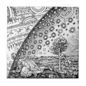 Flammarions Wanderer Tegeltje (Voorkant)