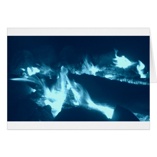 Flamme bleue (Devant horizontal)