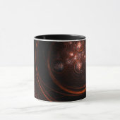 Flamme de café Abstrait Mug (Centre)