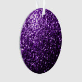 Flamme de parties scintillant foncé violet brillan (devant)