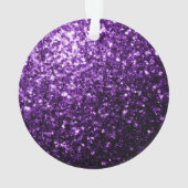 Flamme de parties scintillant foncé violet brillan (dos)