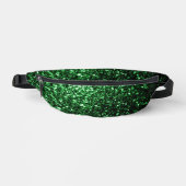 Flamme de parties scintillant vert foncé (Recto)