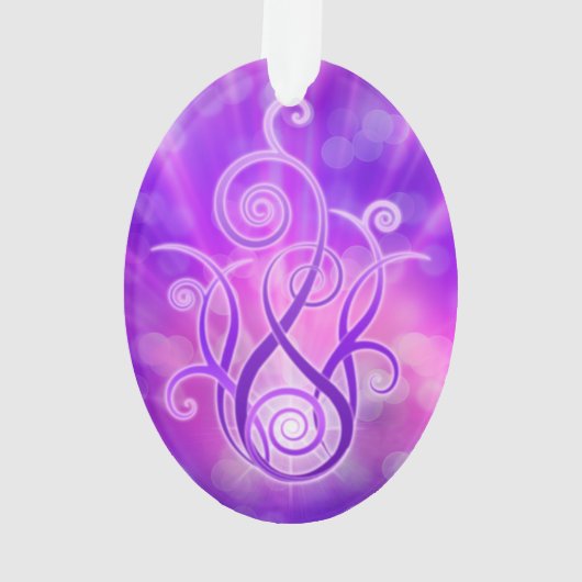 Flamme de violet / Feu de violet (dos)