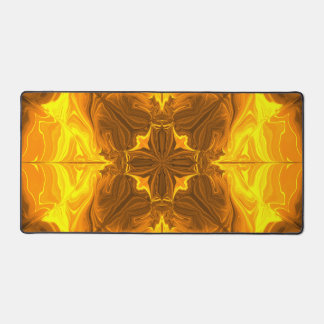 Flamme Dorée Kaléidoscope Art Fractal