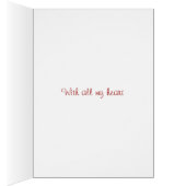 flamme en forme de coeur rouge chandelle amour (Intérieur (Droit))