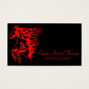 Flamme feu rouge Bronco Mustang Cheval sauvage