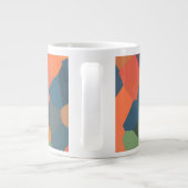 Flamme, minuit, Mug Jumbo Vert (Dos)
