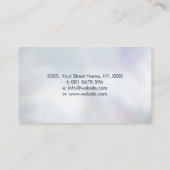 Flamme violette - Carte de visite de flamme violet (Dos)