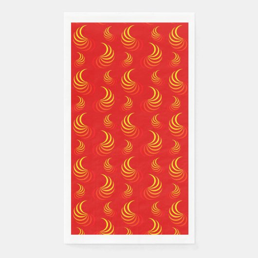 Flammen Papierservietten Servet (Voorkant)