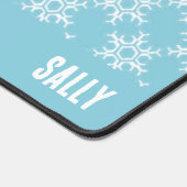 Flammes blanches sur bleu (Coin)