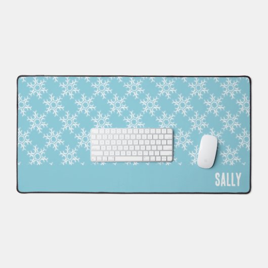 Flammes blanches sur bleu (Clavier et souris)