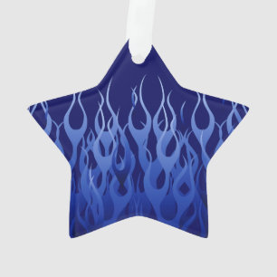 Flammes cool Blue Racing