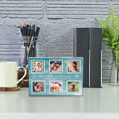 Flammes de neige de Noël en famille Bloc photo