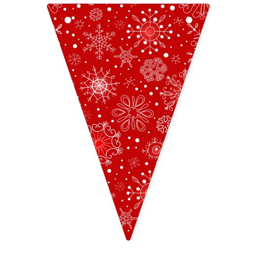 Flammes de neige de vacances drapeaux de bannière (Premier drapeau)