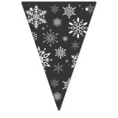 Flammes de neige de vacances drapeaux de bannière (Deuxième drapeau)