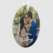 Flammes De Neige Premier Noël En Tant Que Marié No (devant)