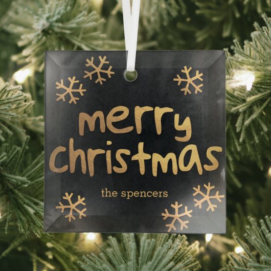 Flammes de neige rayonnantes Ornement de Noël pers (Insitu)