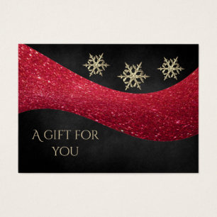 Flammes de neige rouge Noël