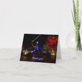 Flammes de Noël Galore Carte de remerciements (Devant)