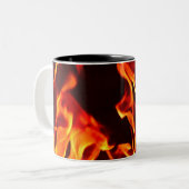 Flammes de tasse de café du feu (Devant gauche)