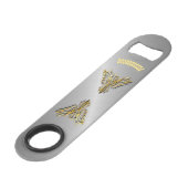 Flammes d'or en hausse d'or de Phoenix avec des (Dos Angle)