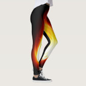Flammes éclatantes Leggings (Droite)