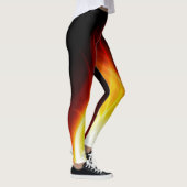 Flammes éclatantes Leggings (Droite)