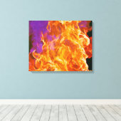 Flammes Flammes Flammes Abstraites toile Imprimer (Insitu (Plancher de Bois))
