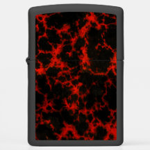 Flammes gothiques rouges et noires