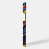 Flammes rouges bleues Abstraites (Côté droit)