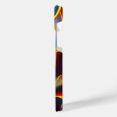 Flammes rouges bleues Abstraites (Côté gauche)