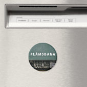 Flamsbana Norway Souvenir Magneet (Insitu (Vaatwasser))