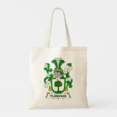 Flanagan Coat of Arms Family Crest Tote Bag (Achterkant)