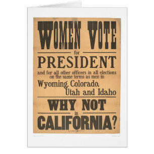 Flanc de vote de femmes (1873A)