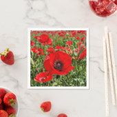 Flanders Poppy Napkins Servetten (Insitu)