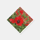 Flanders Poppy Napkins Servetten (Hoek)