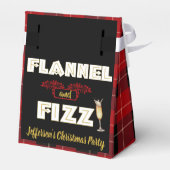 Flanel & Fizz | Rood & Zwart Buffel Plaid Bedankdoosjes (Achterkant)
