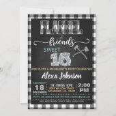 Flanel & Friends Feest Uitnodiging - WH (Voorkant)