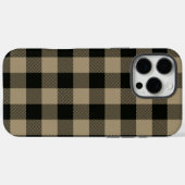 Flanelen geruite ruit rustiek/oud Case-Mate iPhone case (Achterkant (horizontaal))