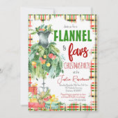 Flannel & Favoris Chose invitation Noël (Devant)