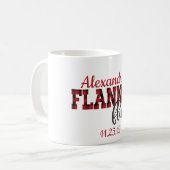 Flannel Fling Coffee Mok - Bridesmaid Gift (Voorkant links)