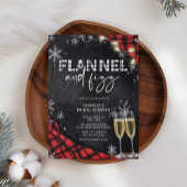Flannel Fling Rustic Vrijgezellenfeest Kaart
