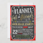 Flannel Fourrure & Amis Noël Invitation (Devant)