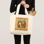 Flannel & Frights Canvas tas – Gezellige Herfst (Voorkant (product))