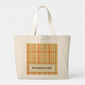 Flannel & Frights Canvas tas – Gezellige Herfst (Achterkant)